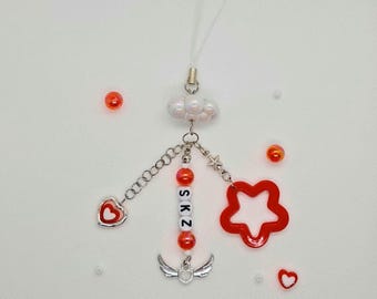 Stray Kids Cloud Keychain: K-Pop Lightstick Charm