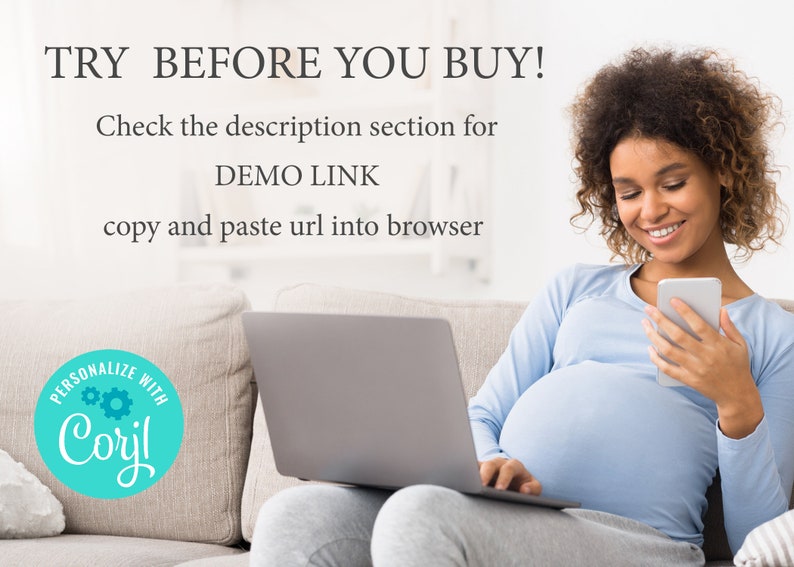 Newspaper pregnancy announcement template, New Baby News, Baby shower games editable Newspaper template image 9
