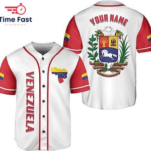 New Venezuela White Blanca Premium Baseball Jersey 2023 