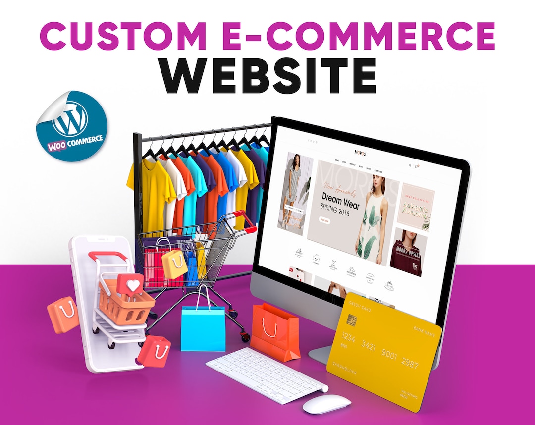 E-commerce Website Custom E-commerce Website With Admin - Etsy