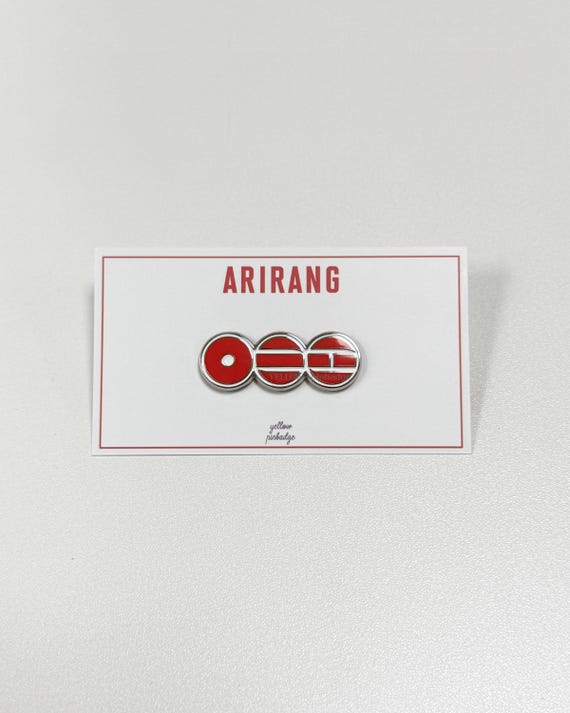BTS Arirang Logo Enamel Pin | K-pop Enamel pins