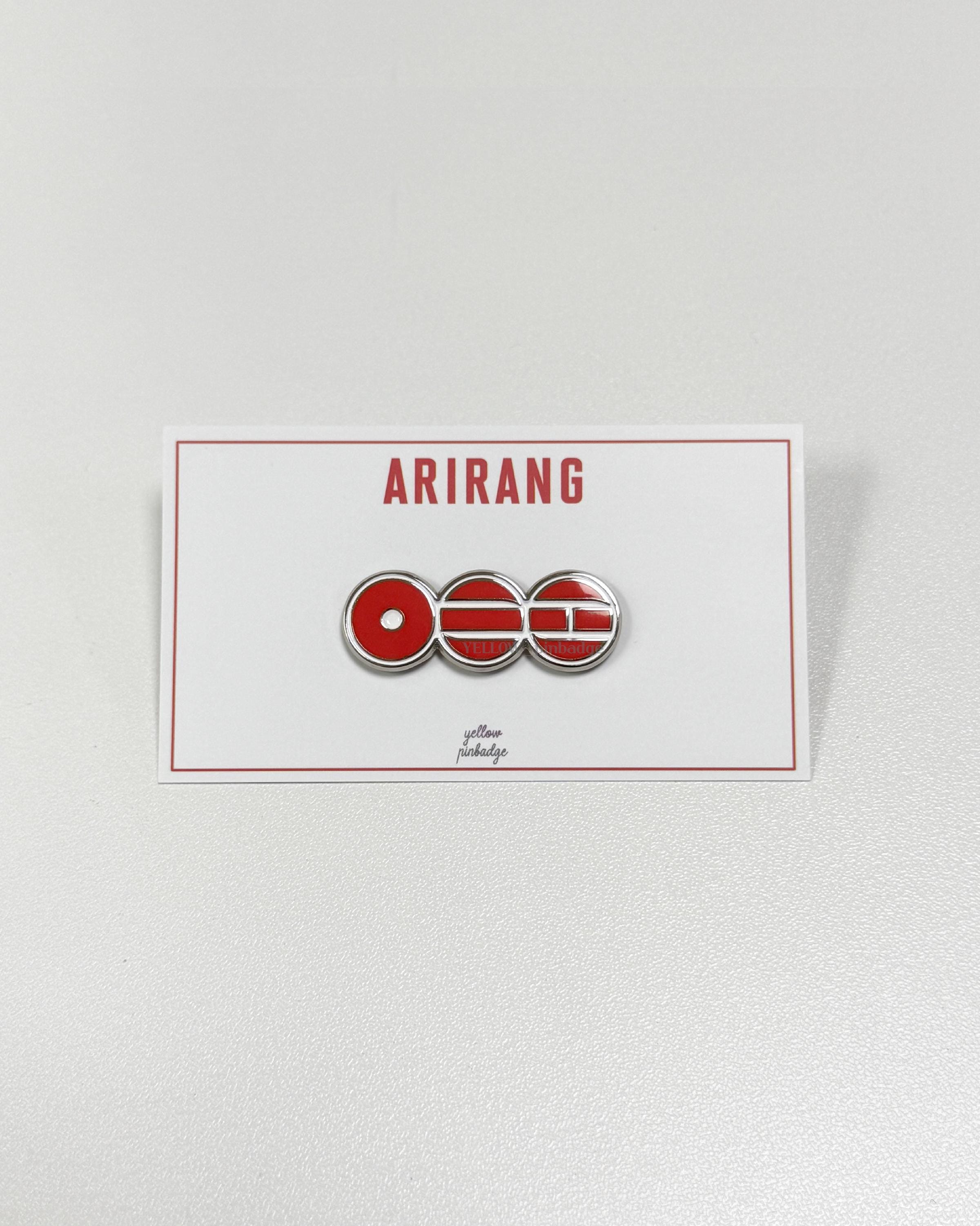 BTS Arirang Logo Enamel Pin | K-pop Enamel Pins - Etsy