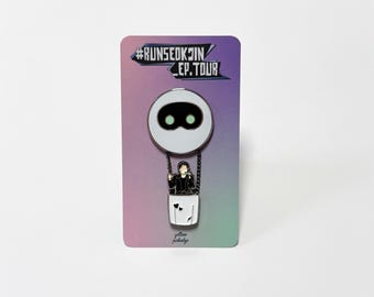 BTS Runseokjin ep tour Jin Wootteo Heißluftballon Emaille Pin