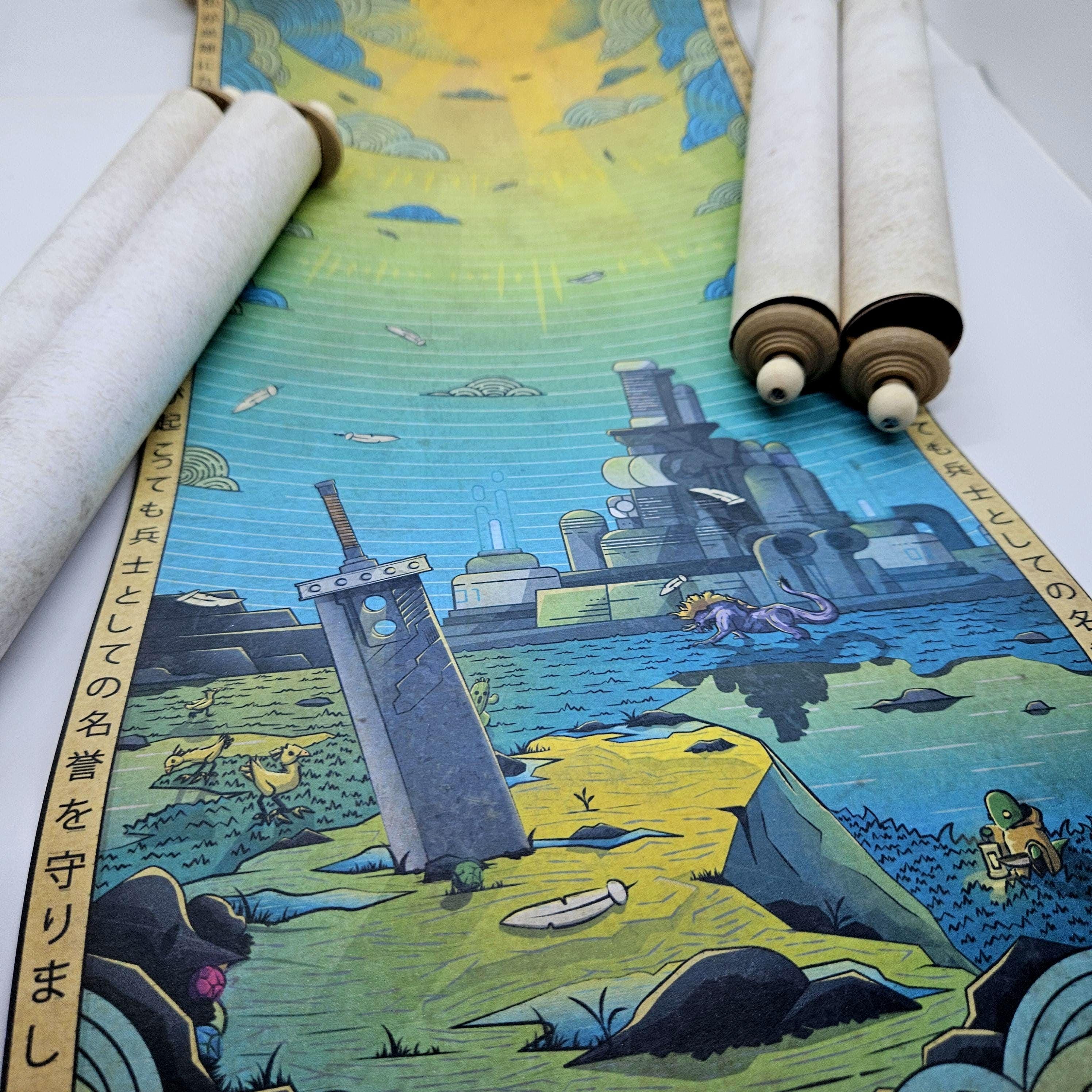 Final Fantasy 7 Tapestry - Etsy