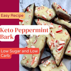 Keto pepermuntschorsrecept, direct downloaden, koolhydraatarm, eenvoudig recept, weinig suiker