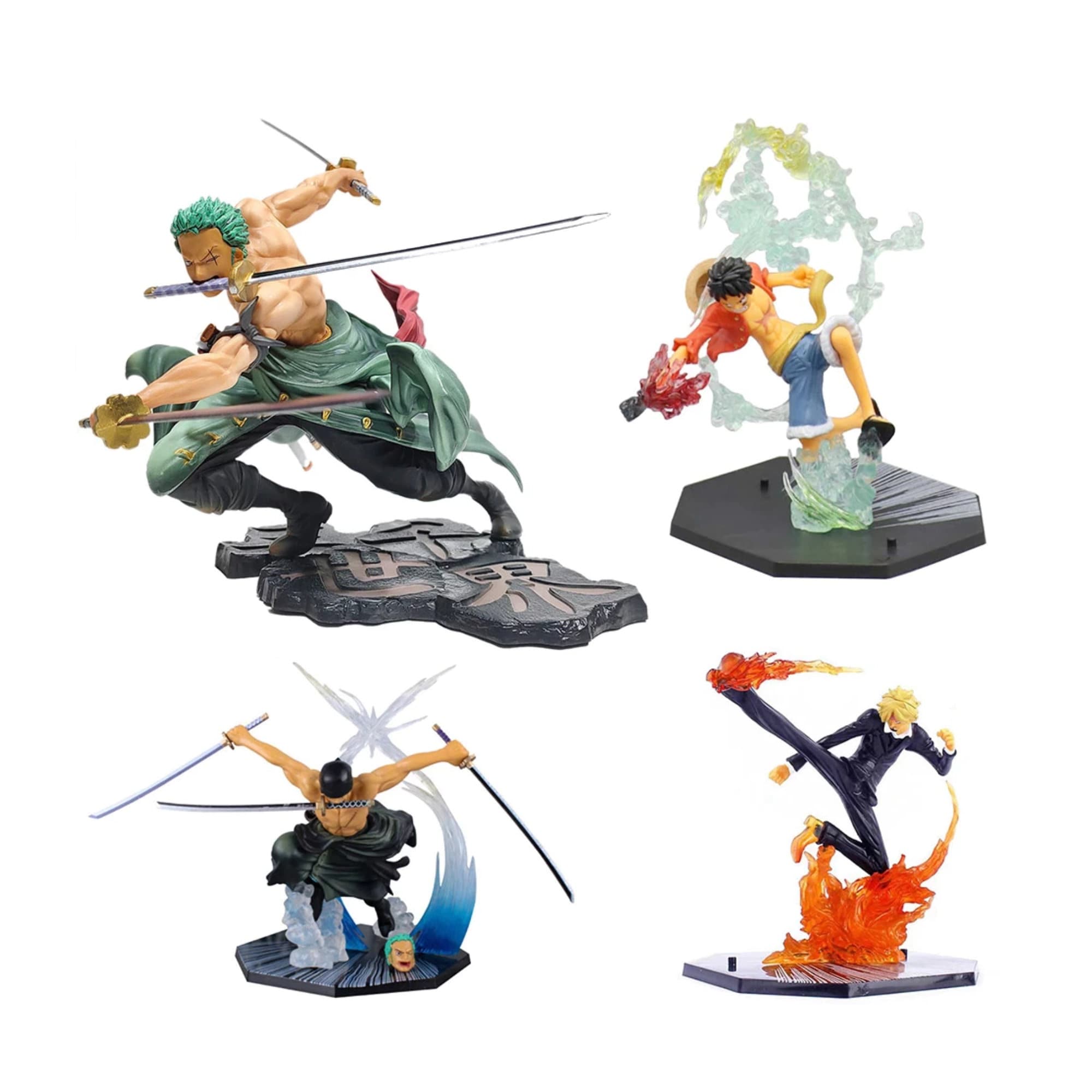 Juntful ONE PIECE Model Toy With Action Effects Kimono Roronoa Zoro Anime  Figures Collectibles For Japanese Anime Fans 20cm New | One Piece Model Toy  With Action Effects Kimono Roronoa Zoro Anime
