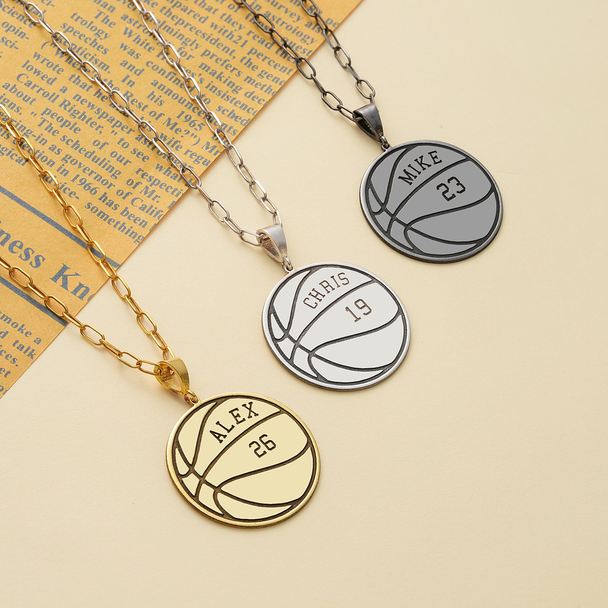 Gold basketball chains - Etsy 日本 Gold basketball chains - Etsy 日本