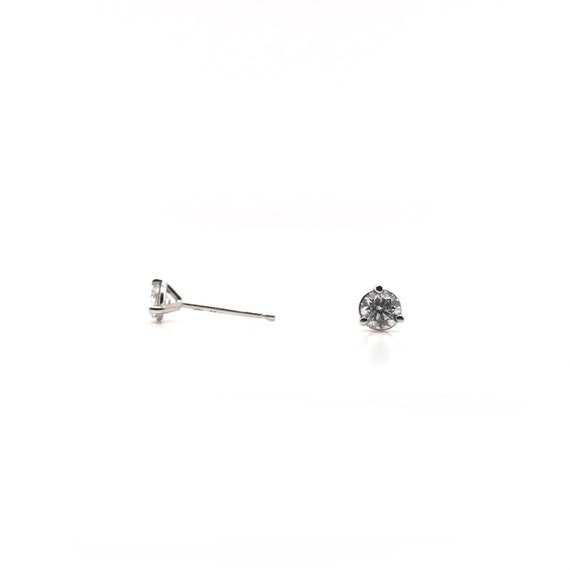 3/8 Carat DTW Diamond Stud Earrings - image 6