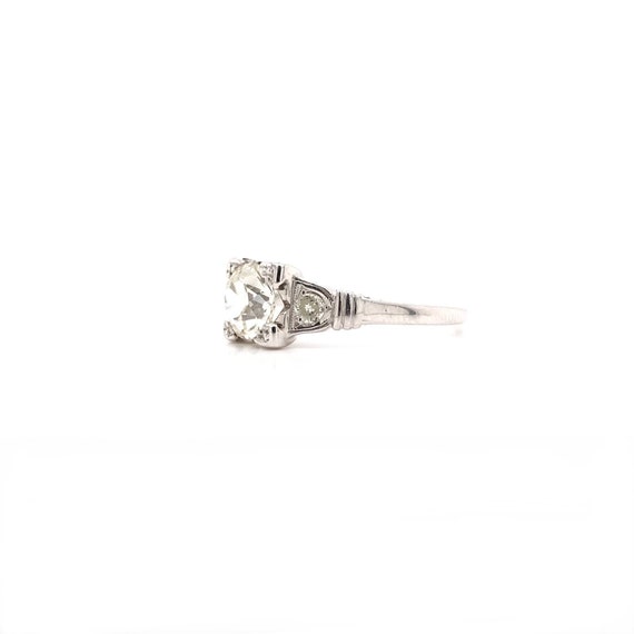 Art Deco 0.75 Carat Diamond Solitaire Style Ring - image 3