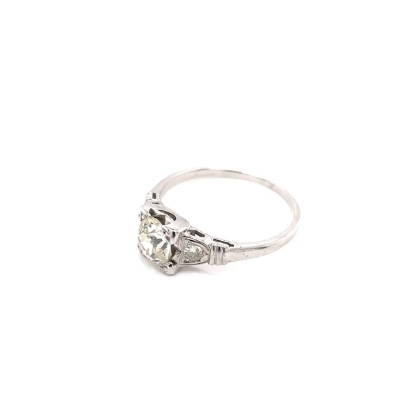 Art Deco 0.75 Carat Diamond Solitaire Style Ring - image 2