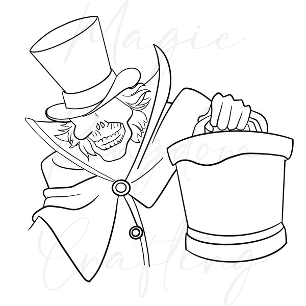 Hatbox Ghost - Etsy
