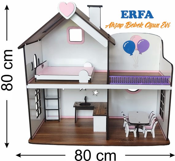 3 story wooden barbie house hotsell