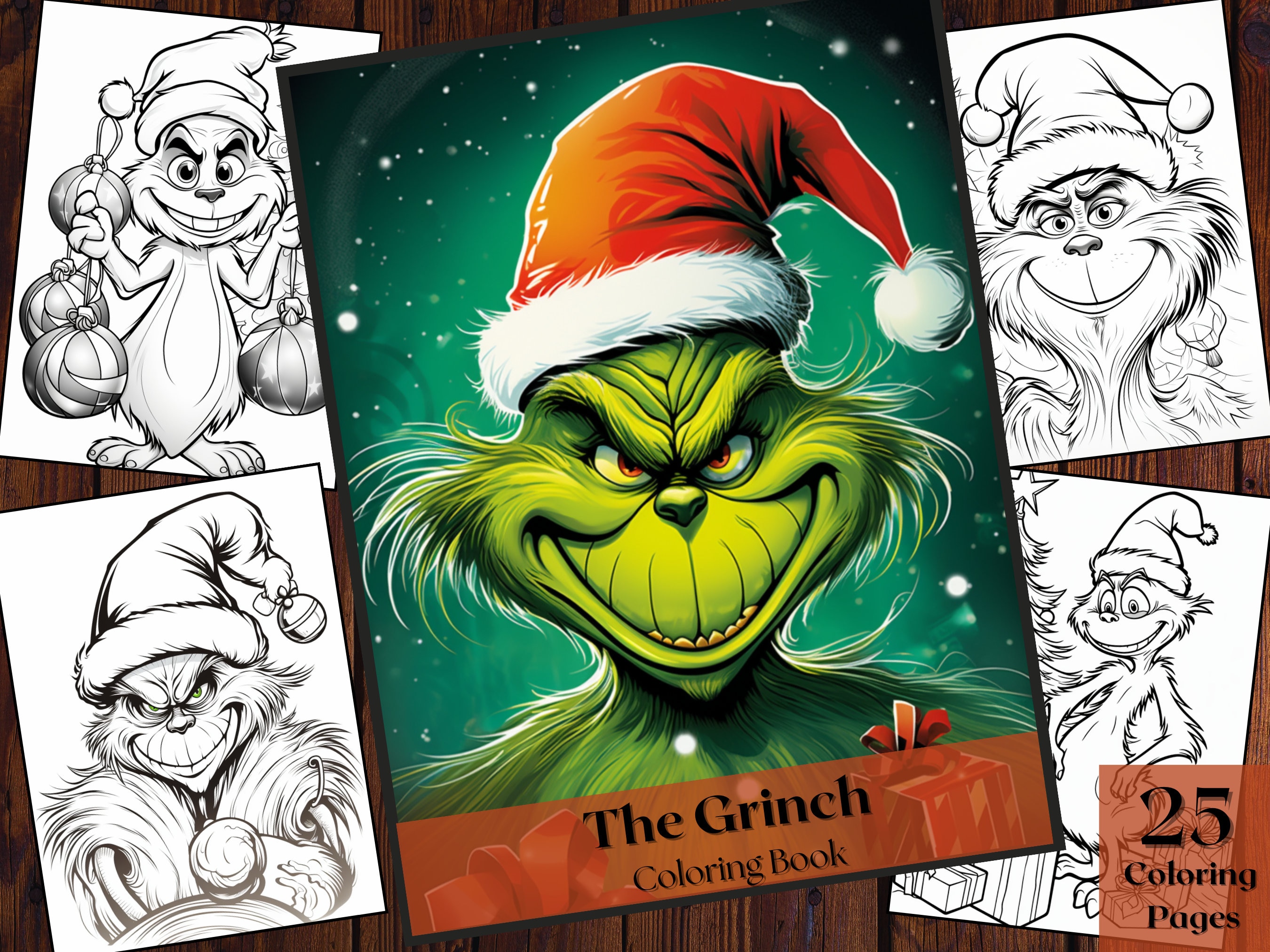 Der Grinch Bilder: Ein Malbuch-Abenteuer für Groß und Klein!