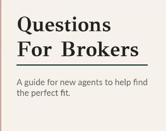 Questions for brokers