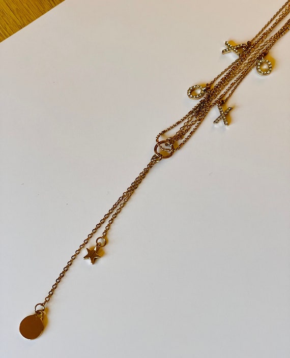 Rare and Unique Vintage XOXO Necklace - Love Neck… - image 2