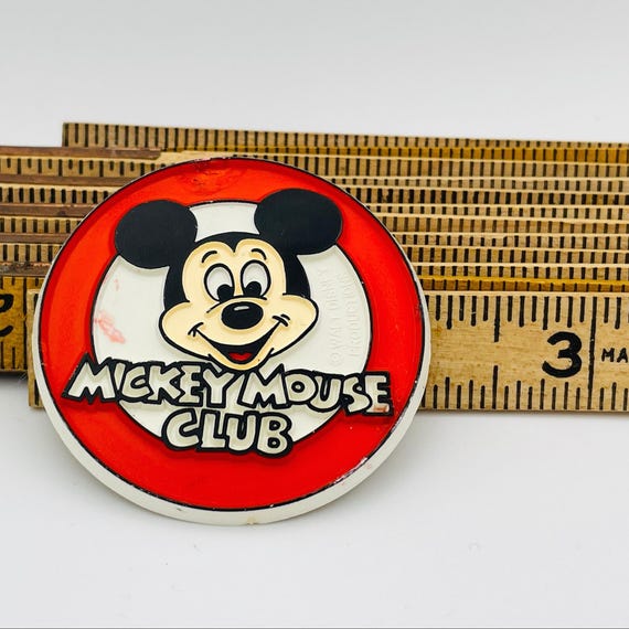 Mickey Mouse Club Pin Vintage Mickey Mouse Club Badge Mickey Mouse Pin Vintage Disney Collectable View 5