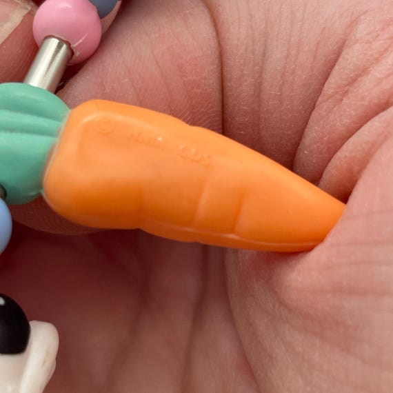 Vintage Hallmark Easter Safety Pin Brooch: Bunny … - image 5