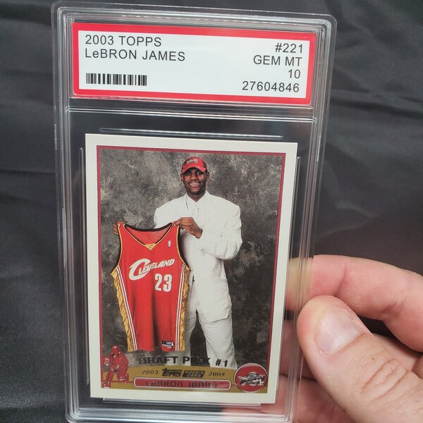 topps 221 lebron james