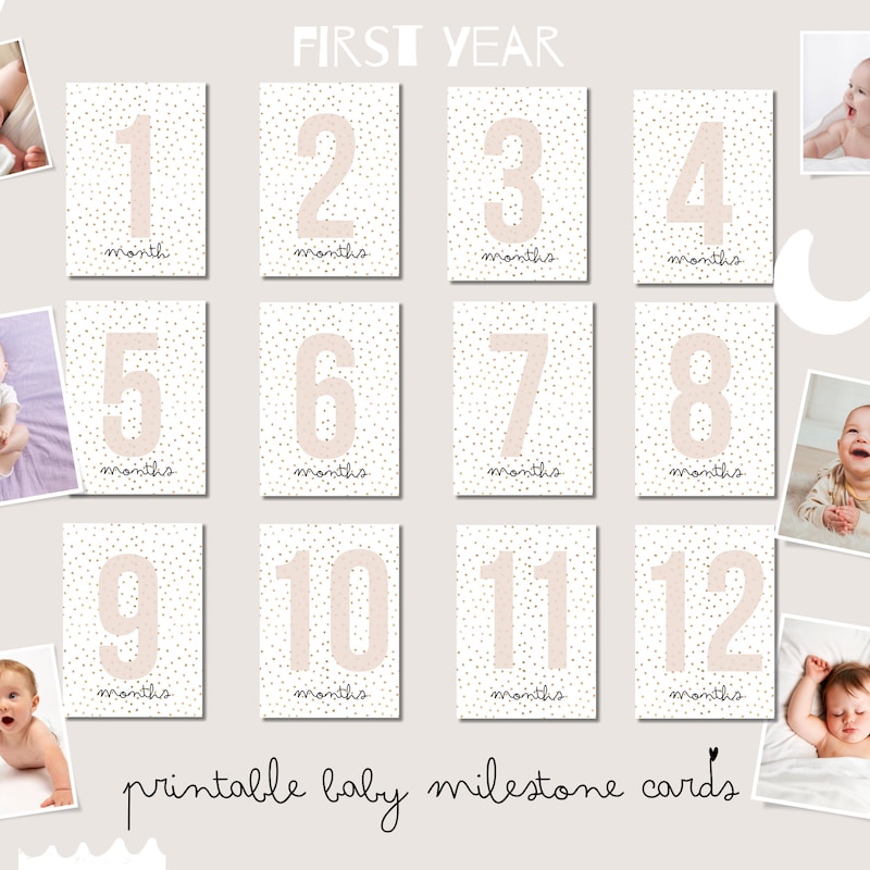 Printable Baby Month - Etsy