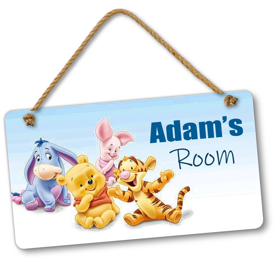 Kids Cute Personalized Name Bedroom Door and Wall Hanging Sign, Custom ...