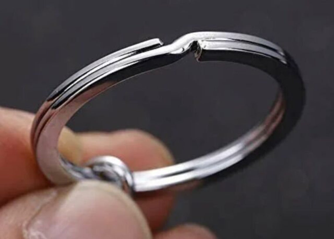 Extra Loop Key Rings Key Ring Split Ring 30mm Heavy Duty Split Key Ring Loop Key Rings Bulk ...