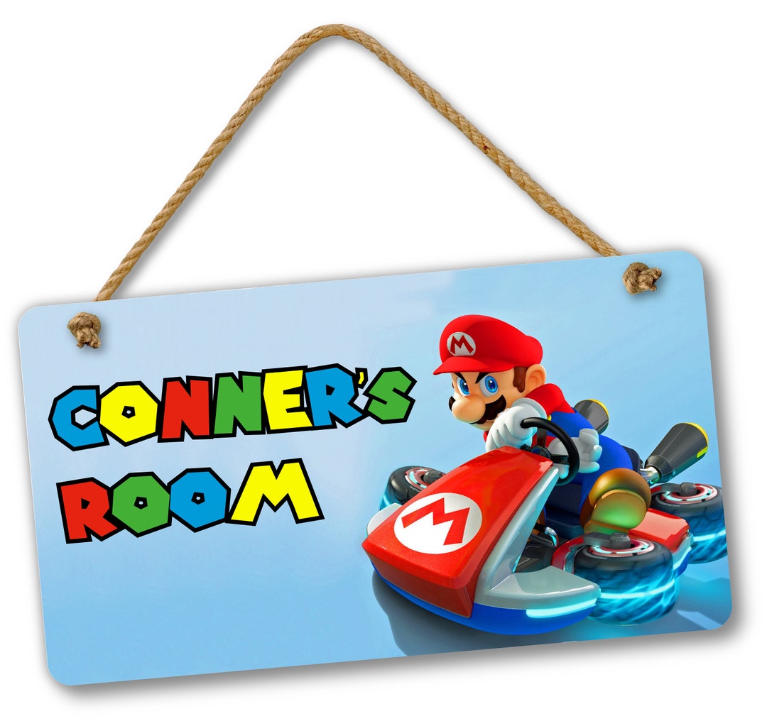 Kids Personalized Name Bedroom Door and Wall Hanging Sign, Custom Room