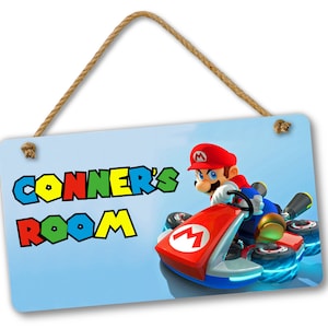 Kids Personalized Name Bedroom Door and Wall Hanging Sign, Custom Room Sign, Room Decor