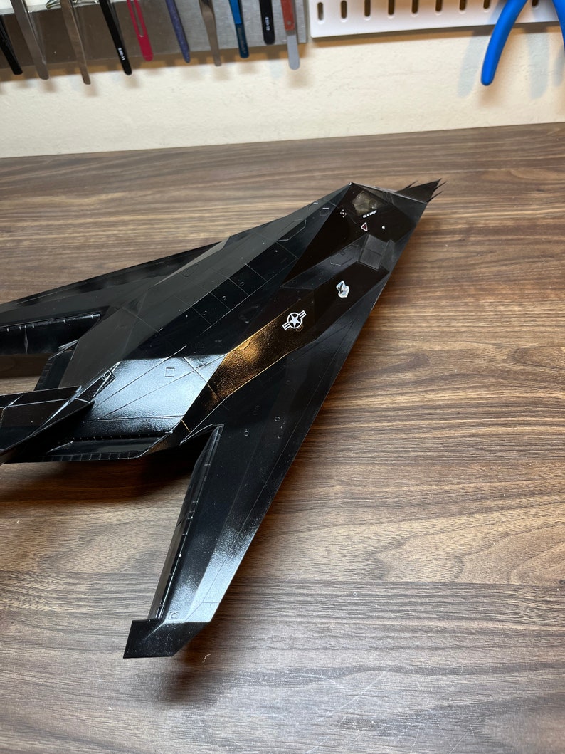 Completed Tamiya 1/48 Lockheed F117A Nighthawk Model Kit Etsy