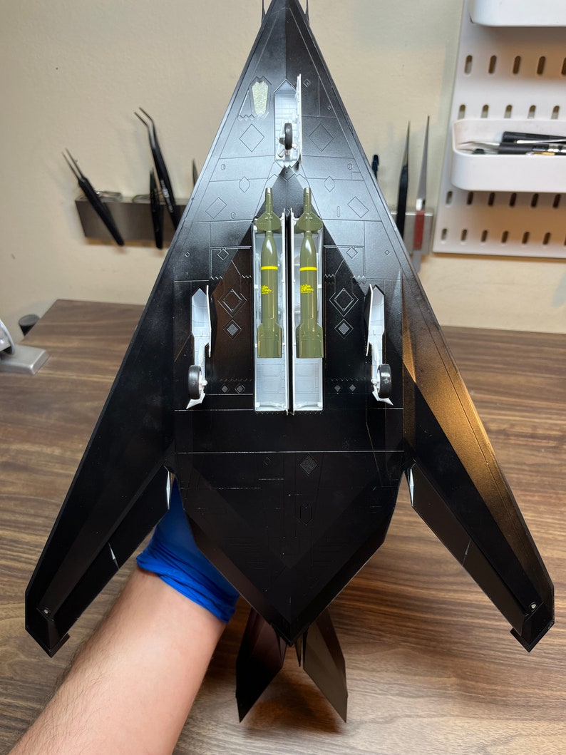 Completed Tamiya 1/48 Lockheed F117A Nighthawk Model Kit Etsy