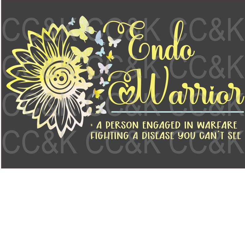 Endo Warrior Definition SVG and PNG Etsy