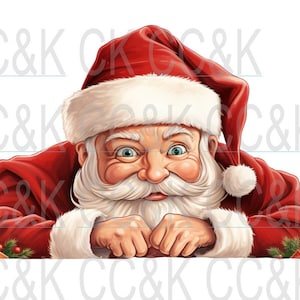 Santa&#39;s Watching You SVG PNG