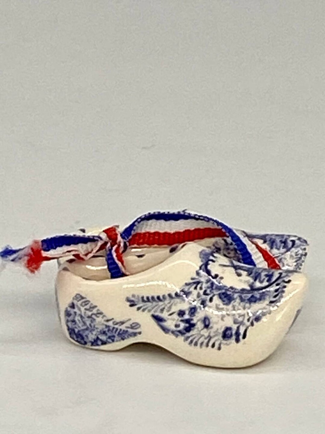 Handpainted Delft Dutch Porcelain Shoes 1l X .5t Etsy