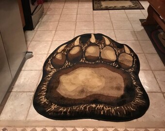 Bear Paw Rug - Etsy