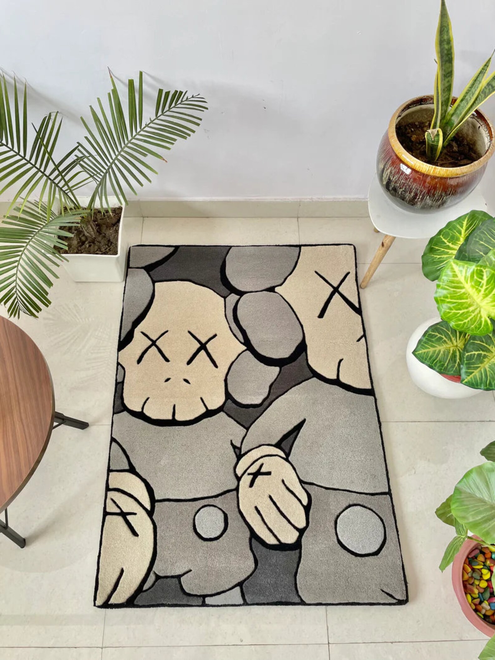 Hypebeast Rug Desin Custom Kaws Rug Outdoor Mat Non Slip Etsy