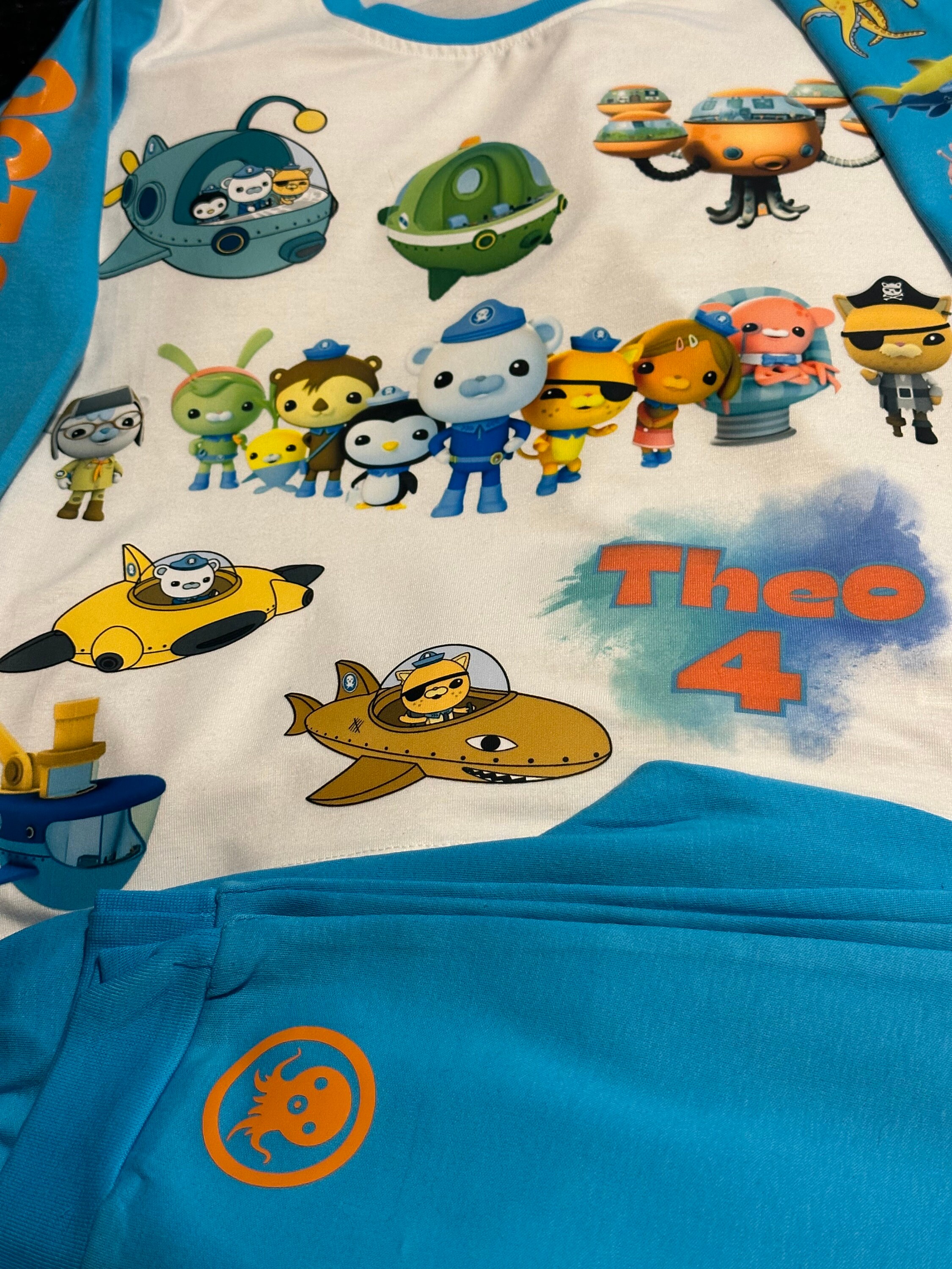 Pyjama Octonauts Garçon - Manches Longues - 100% Polyester - Confortable Et Fun