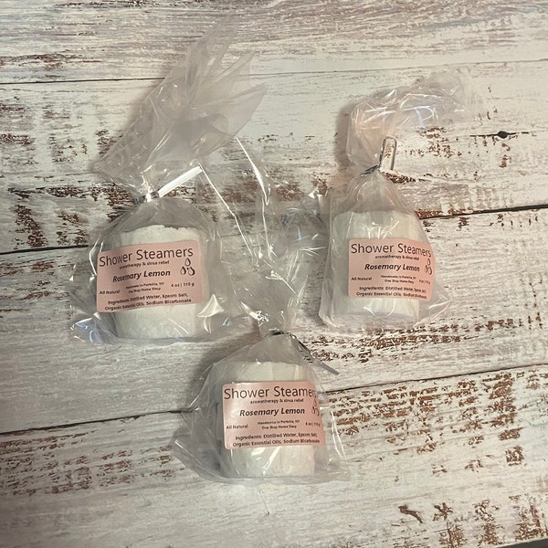 All Natural Shower Steamers for Aromatherapy | Shower Tablets | Shower Melts | Shower Fizzies | Handmade Shower Steamer | Shower Bombs