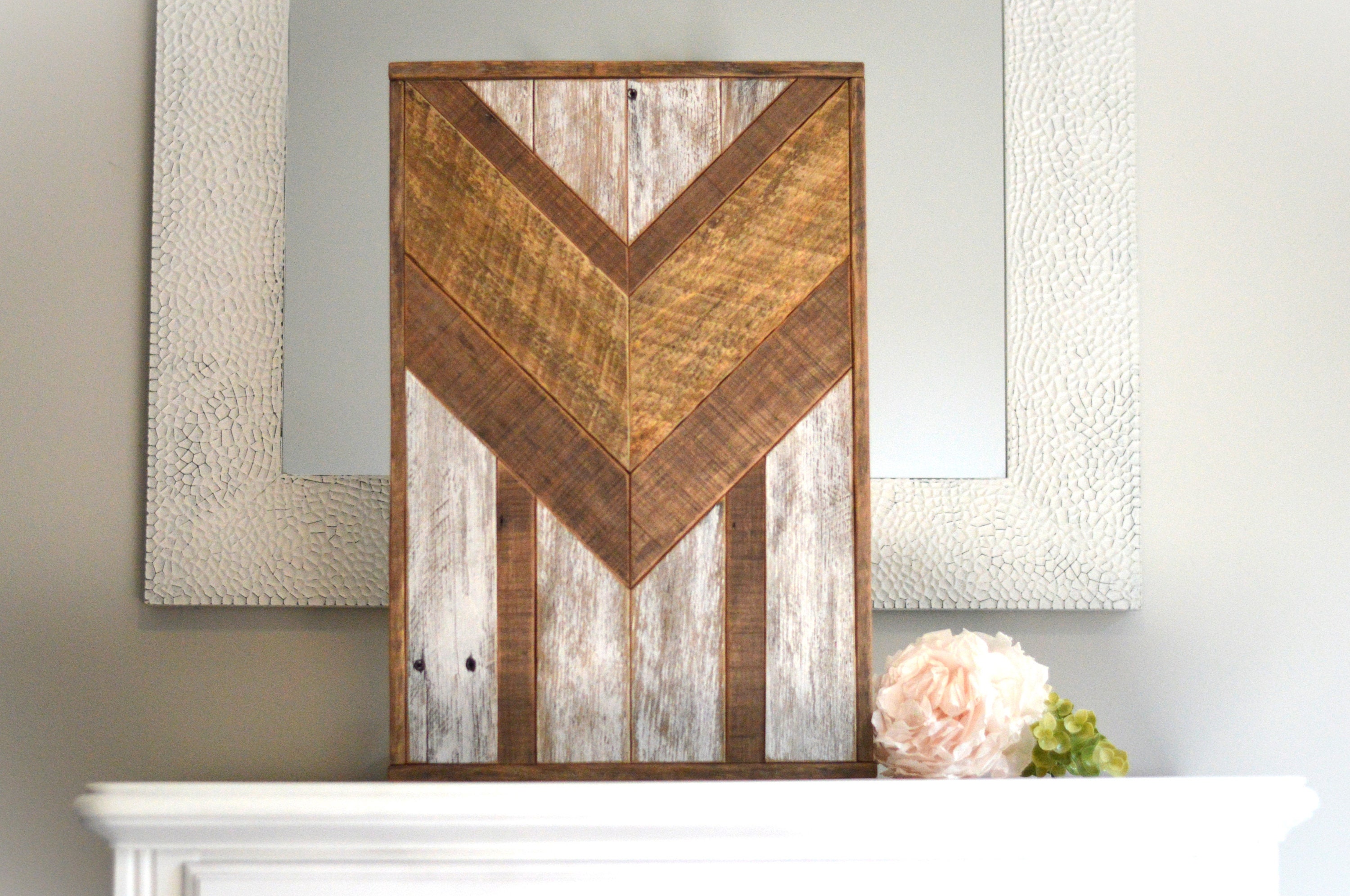 Rustic Western Wood Wall Art Boho Wall Art Southwestern Wall Decor