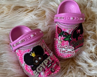 Bling Crocs personnalisés (enfants C-1 à C-13)