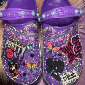 Aangepaste Bling Crocs (volwassen-eenvoudige bling)