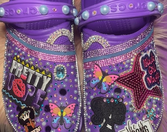 Crocs bling personalizzati (per adulti - bling semplice)