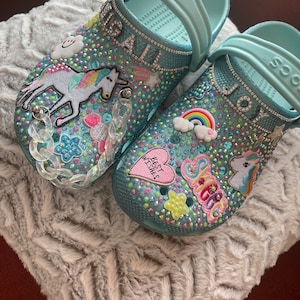 Custom Bling Crocs (Children J-1 through J-7)