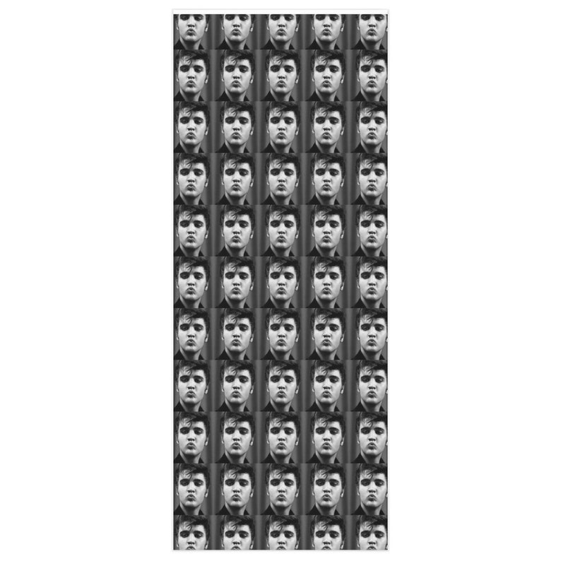 Elvis Christmas Wrapping Paper 
