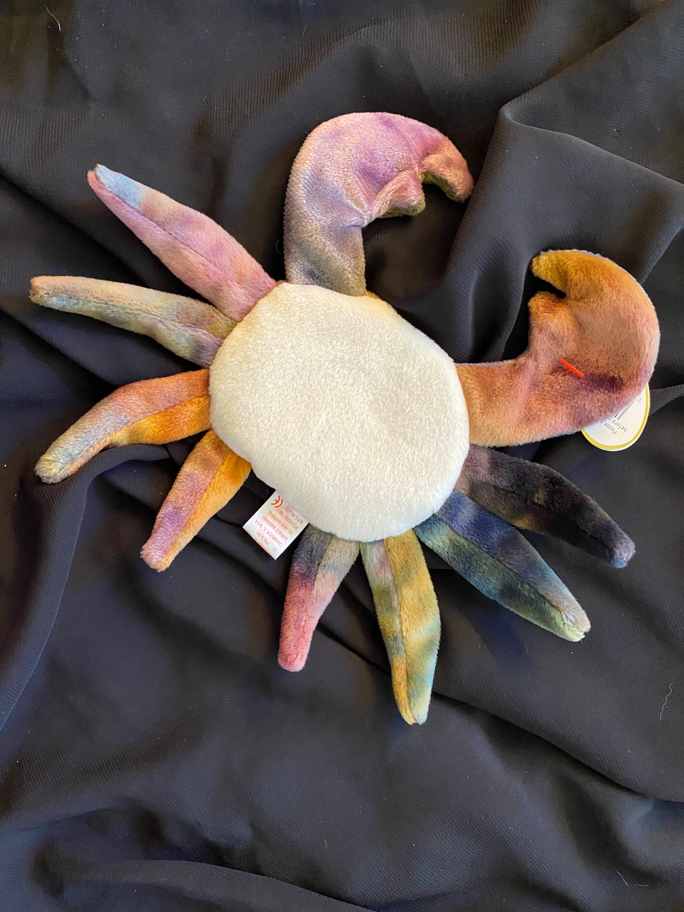 Ty Beanie Babies Claude the Crab 1996 Super Rare Retired W/ Etsy