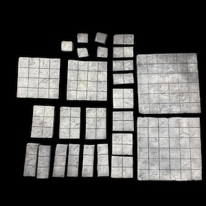 Handgemaakte TTRPG-starterskit kerkertegels - D&D, Pathfinder