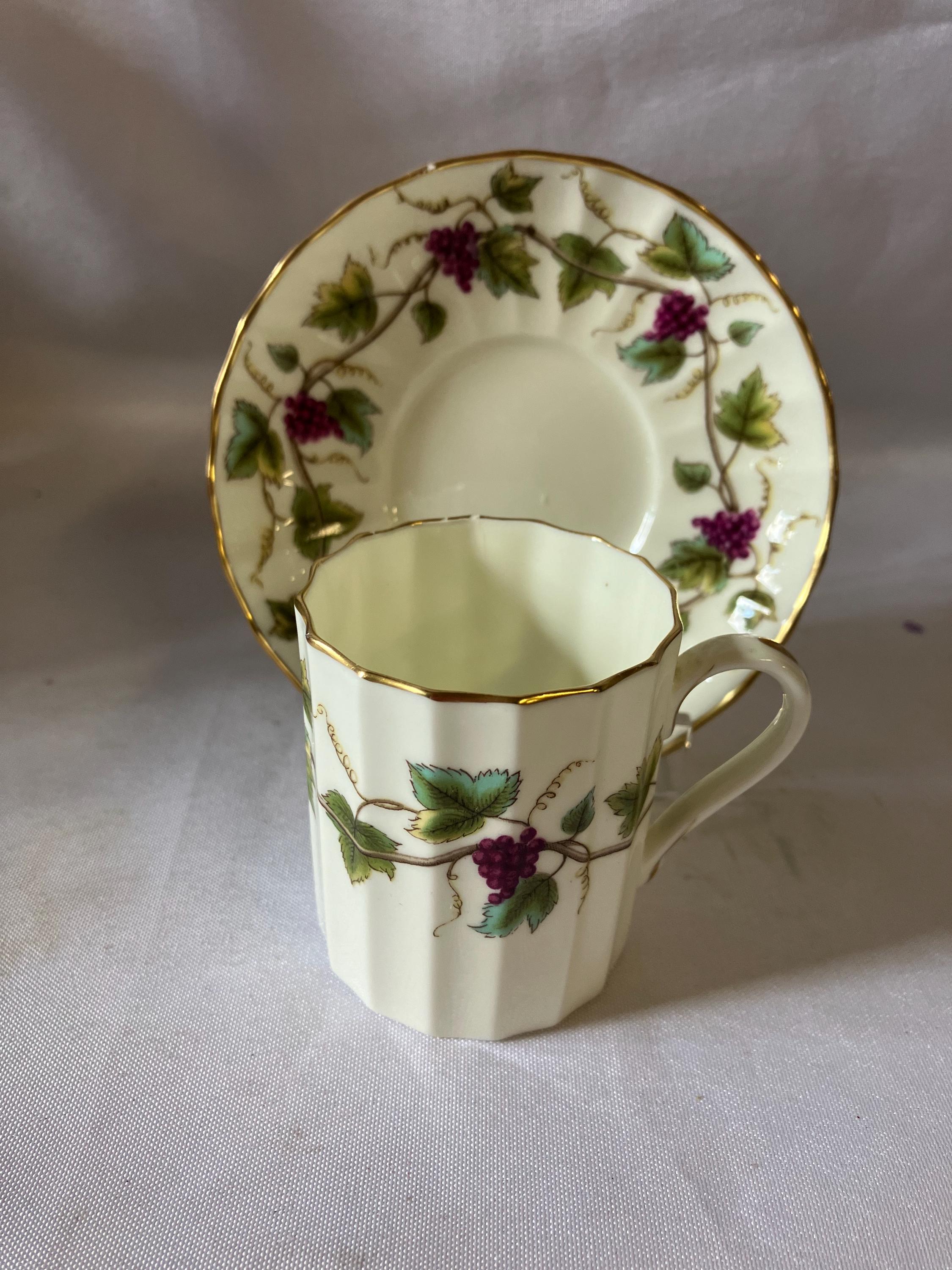 Royal Worcester Cup Saucer - Etsy