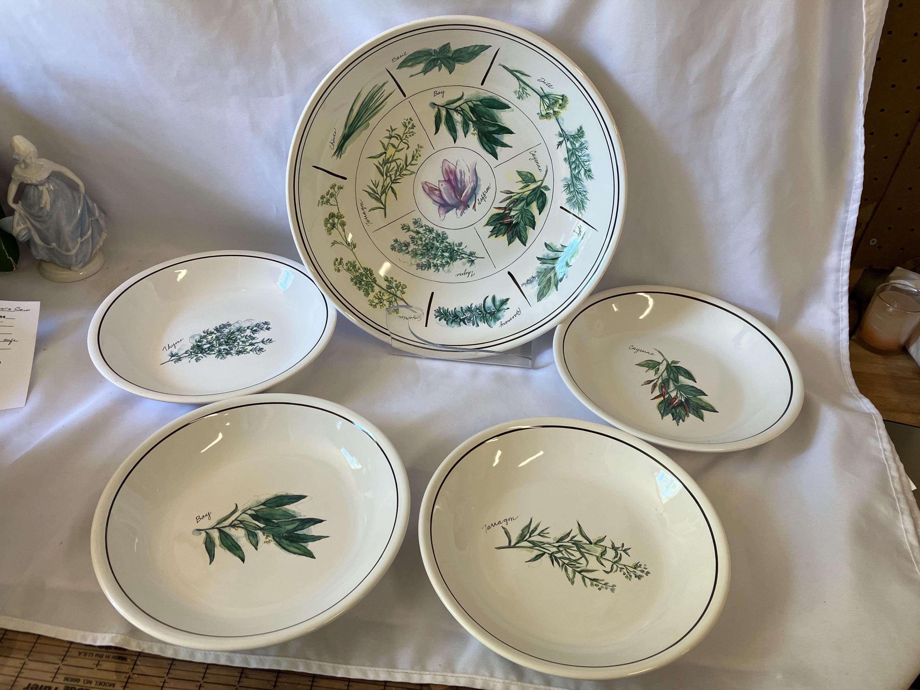 美品  ウィリアムズ・ソノマ別注 パスタ+サラダ・プレート Williams Sonoma Pasta Bowl - Etsy