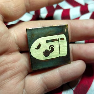 Brass Ranger Eye Patch/Edc patch/Tactical patch/Ranger Eyes Patch/Edc/Edc gear/Edc gift/Tactical gear/Tactical gift/Morale patch/Backpack