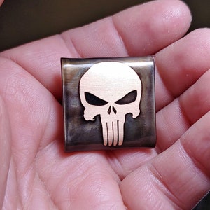 Skull Copper Molle Clip/Edc/Edc gear/Edc gift/Edc Molle Clip/Tactical clip/Tactical gift/Backapck molle/Pouch Clip/Everyday carry