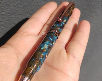 Brass 308 Shipwreck Twist Pen/Edc/Edc gear/Edc gift/Edc pen/Tactical pen/Tactical gear/Tactical gift/Everyday carry/ Father's day gift