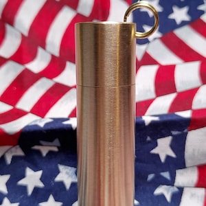 V3.5 Brass Lip Balm sleeve/Edc/Edc gear/Edc gift/Lip Balm Holder/Edc Lip Balm/Tactical gear/Tactical gift/Tactical lip balm/Lip care